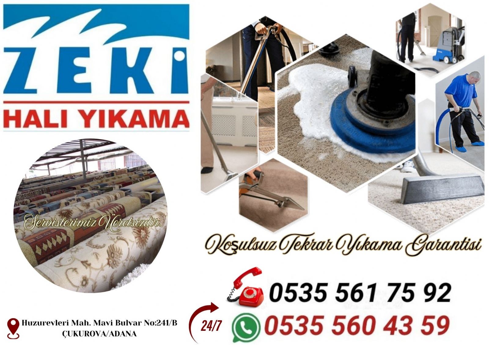 Adana Yurt Mahallesi Halı Yıkama