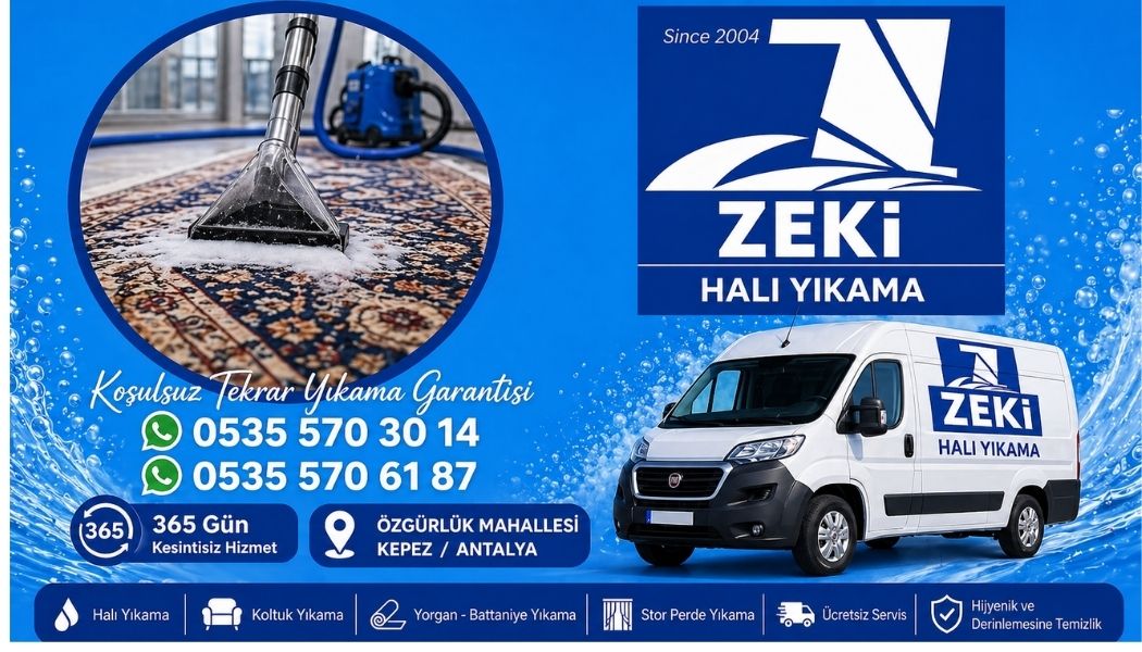 Kepez Özgürlük Mahallesi Profesyonel Halı Yıkama Hizmetleri