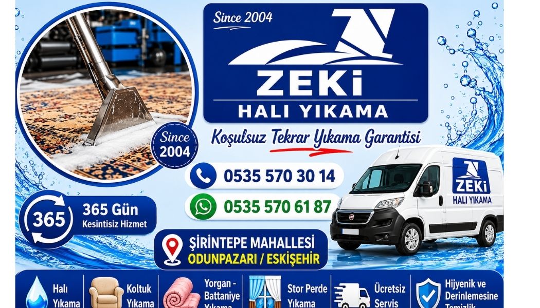 Odunpazarı Şirintepe Mahallesi Halı Yıkama Hizmeti