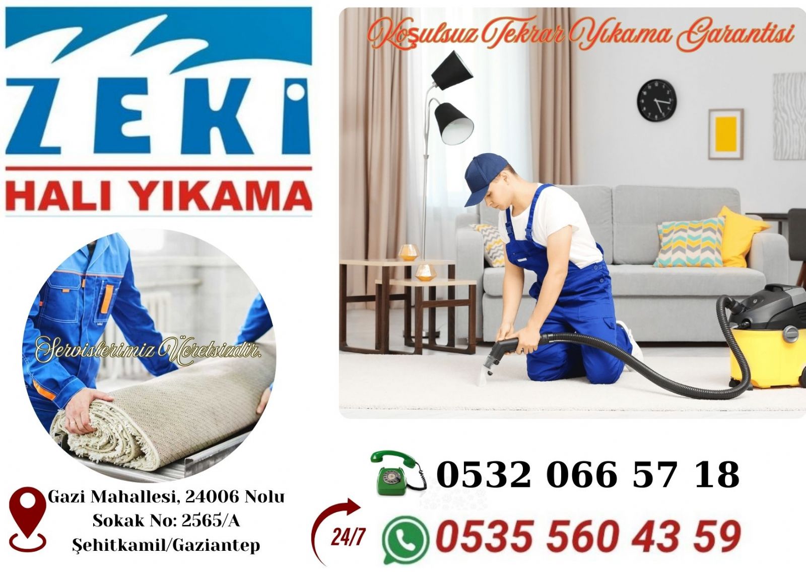 Gaziantep Emek Mahallesi Halı Yıkama