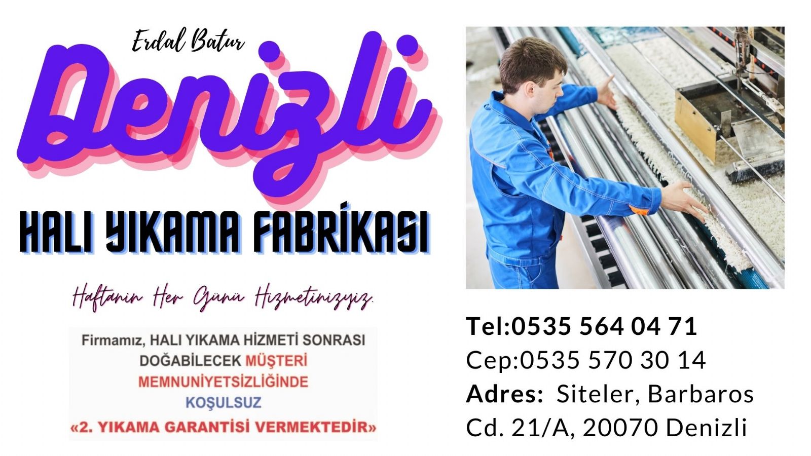 Denizli Halı Yıkama