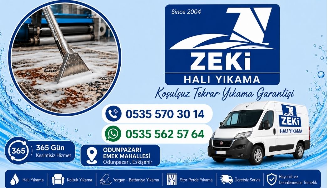 Odunpazarı Emek Mahallesi Halı Yıkama Hizmeti