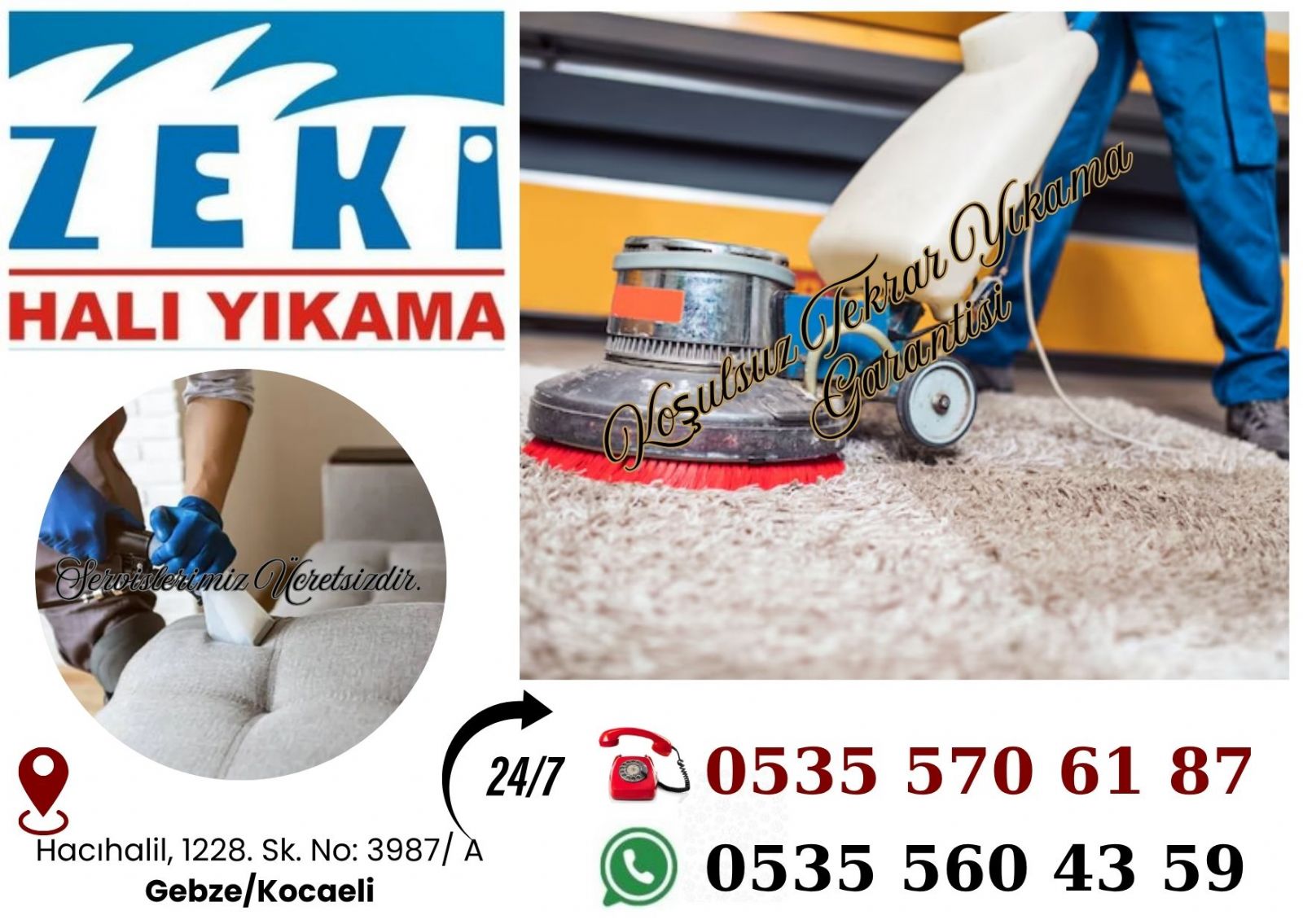 Gebze Gaziler Mahallesi Halı Yıkama 