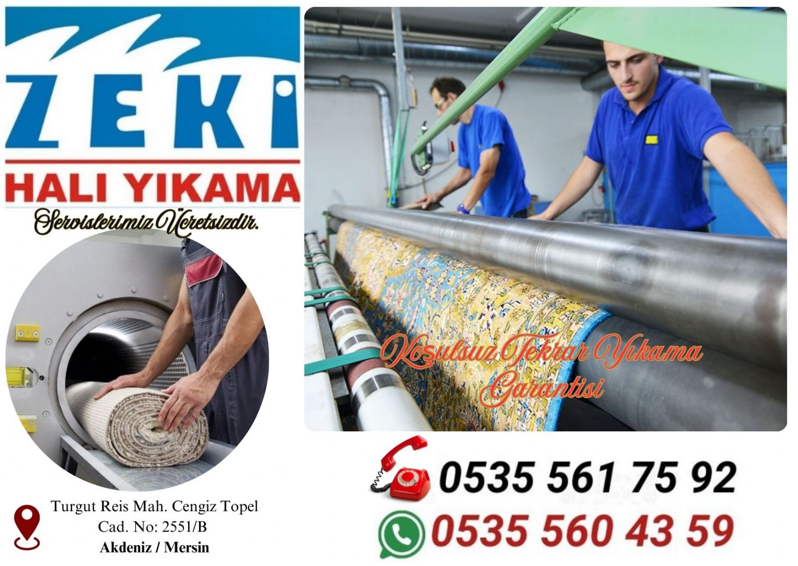 Mersin Güneş Mahallesi Halı Yıkama