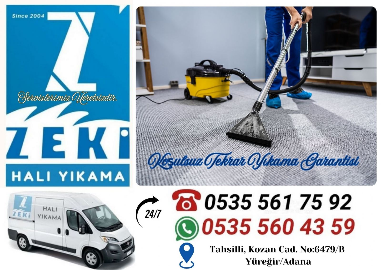Adana Levent Mahallesi Halı Yıkama