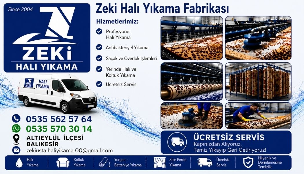 Altıeylül Halı Yıkama Hizmeti