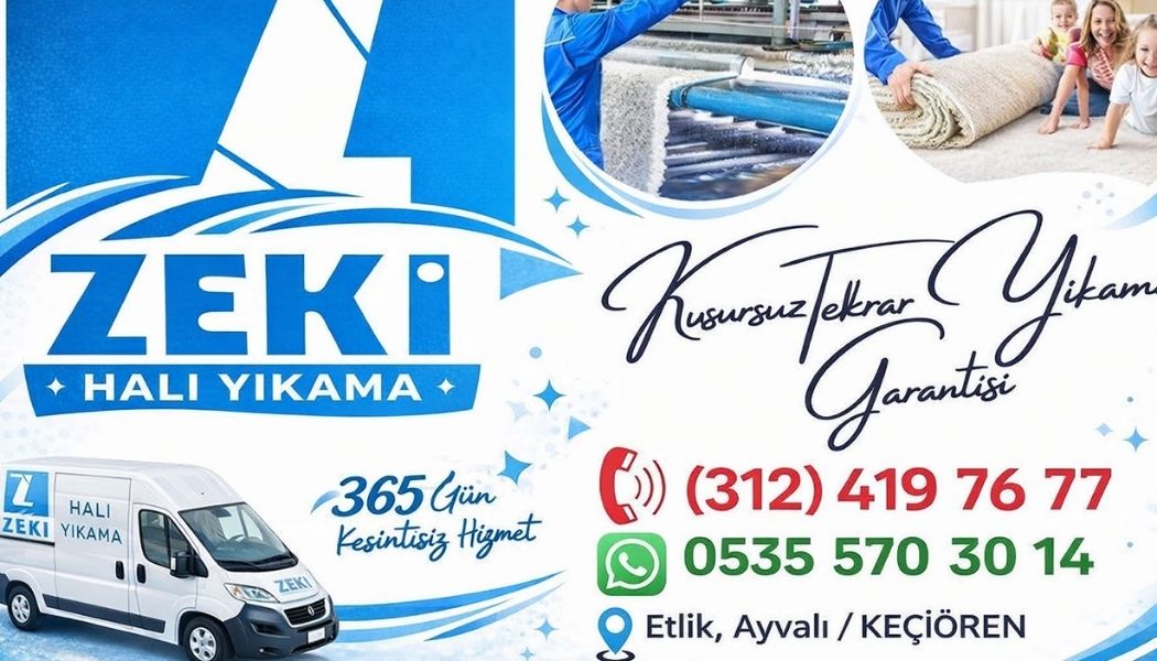 ayvalı halı yıkama