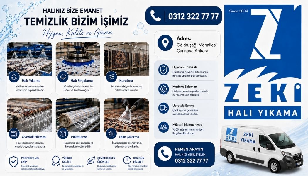 Gökkuşağı Mahallesi Halı Yıkama