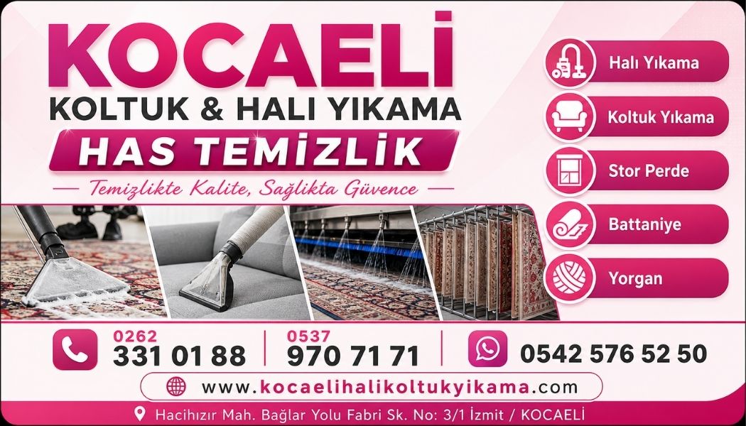 Kartepe Fatih Sultan Mehmet Mahallesi Halı Yıkama