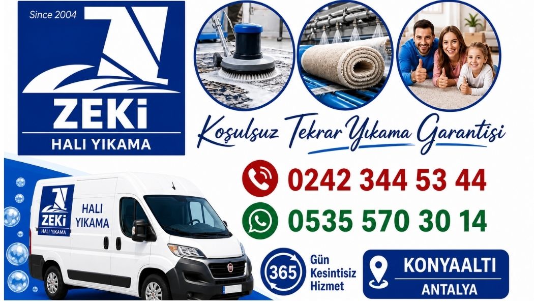 Konyaaltı Halı Yıkama Hizmeti