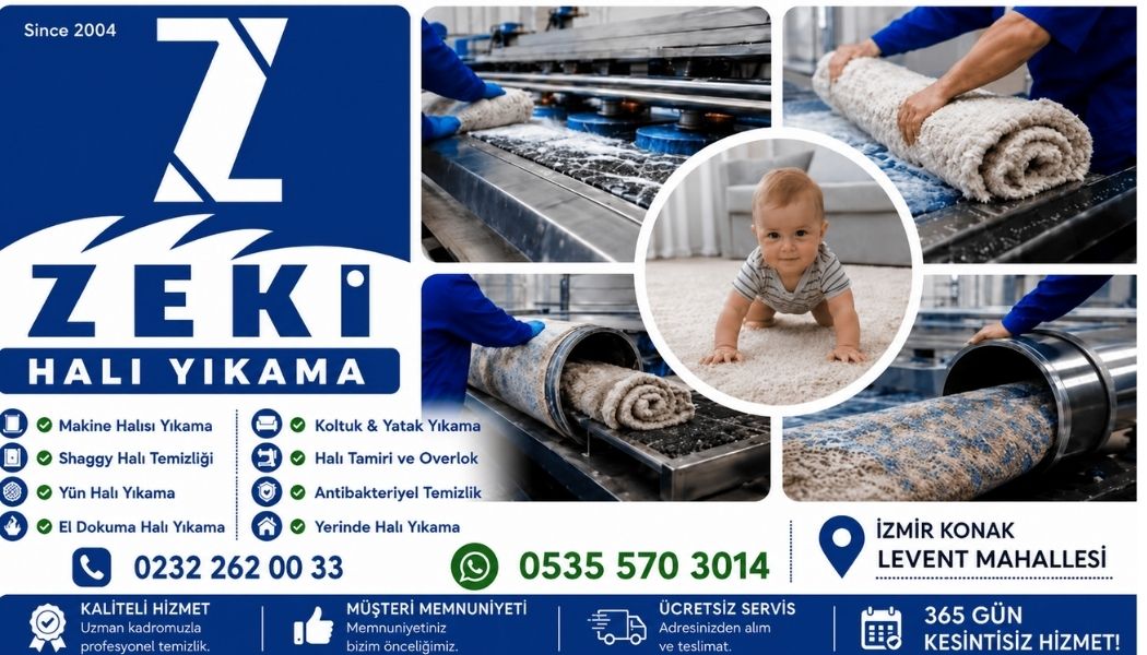 Konak Levent Mahallesi Halı Yıkama Hizmeti