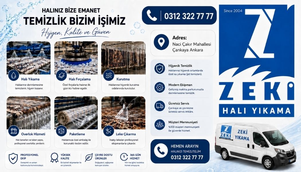 Naci Çakır Mahallesi Halı Yıkama