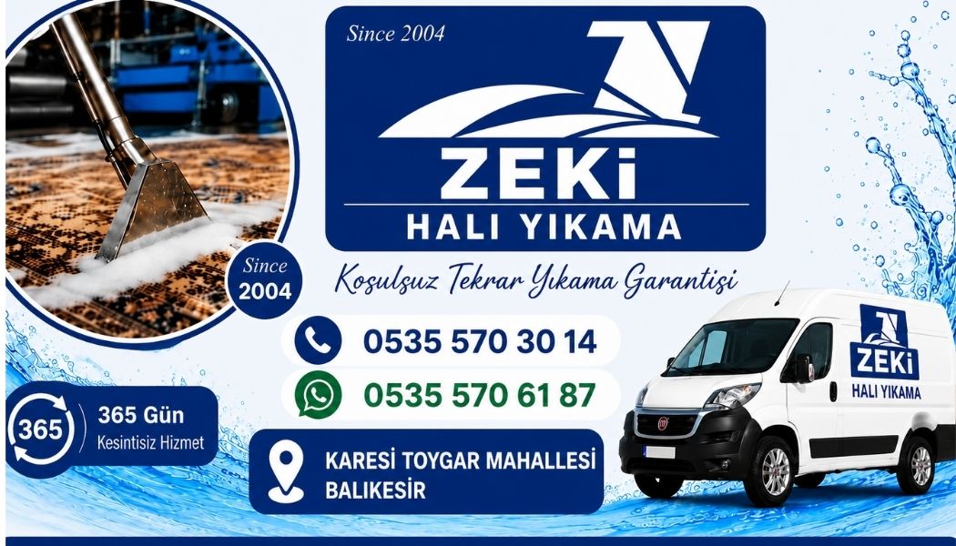  Karesi Toygar Halı Yıkama Müşteri Rezervasyon ve Bilgi Portal