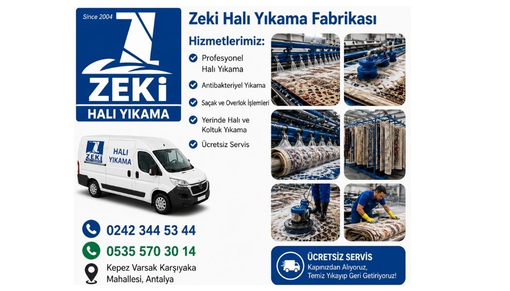 Kepez Varsak Karşıyaka Mahallesi Halı Yıkama