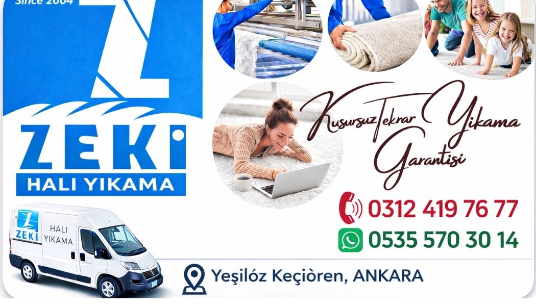 keçiören yeşilöz halı yıkama